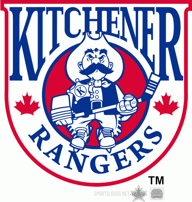 Kitchener Rangers 1992 93-2000 01 Primary Logo iron on paper